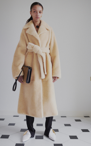 Shearling Trench Coat展示图