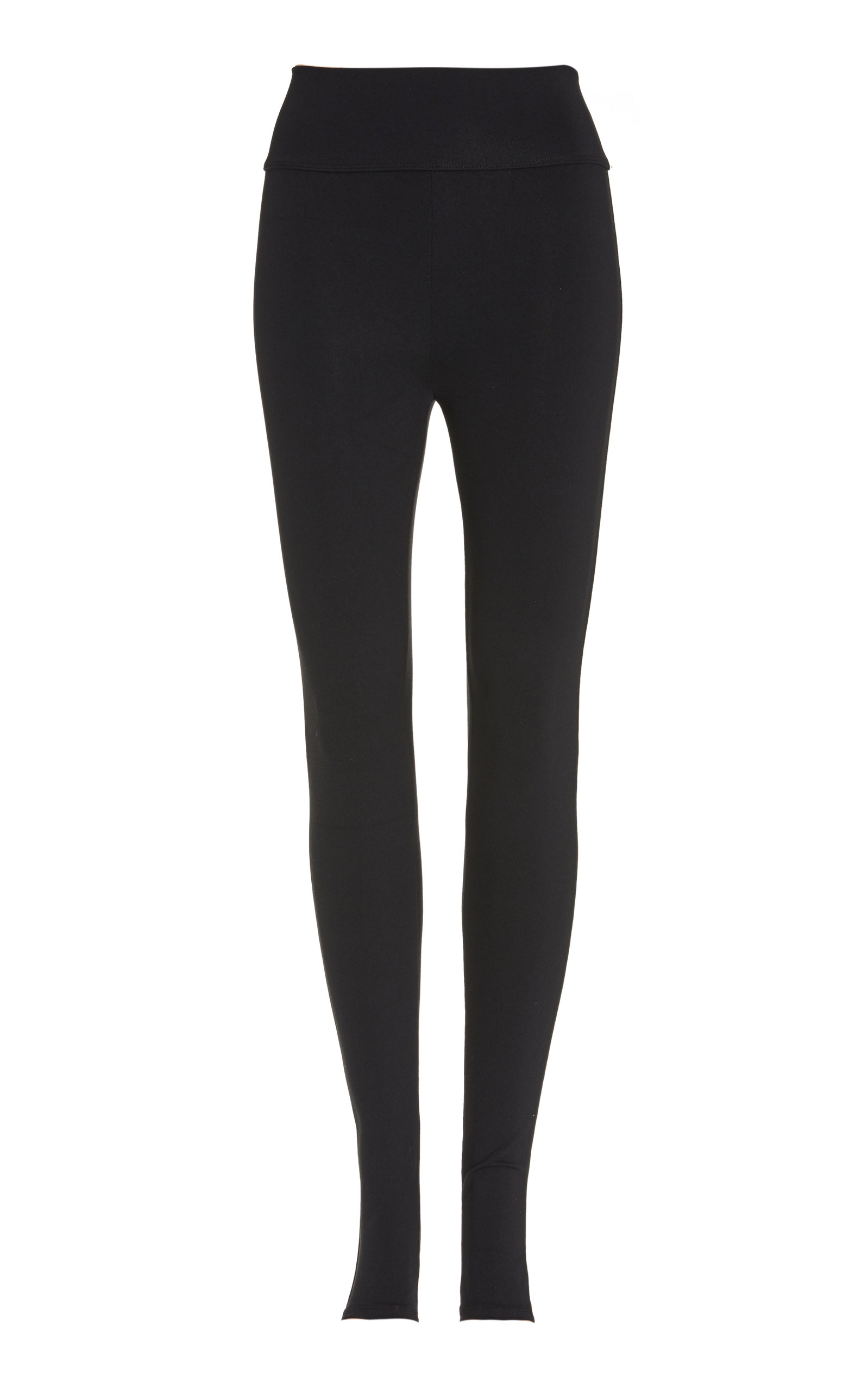 Live The Process Saros Ribbed-knit Stirrup Leggings in Green