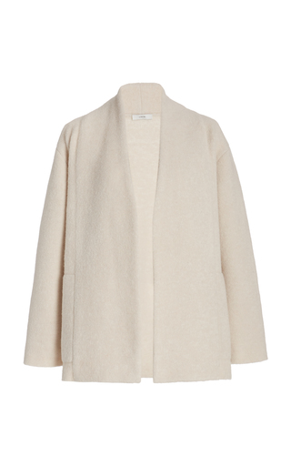 Belted Wool-Blend Cardigan Coat展示图