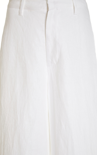 Alwin Linen Wide-Leg Pants展示图