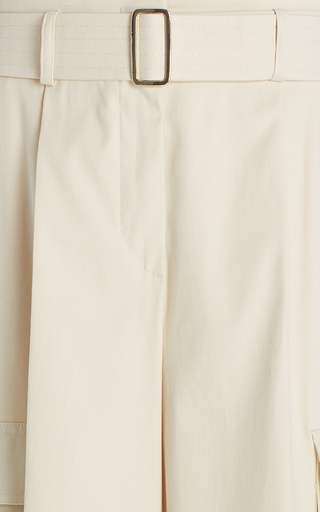 Nebbia Cotton-Blend Wide-Leg Pants展示图