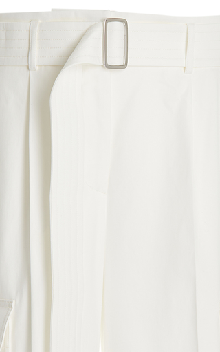 Nebbia Cotton-Blend Wide-Leg Pants展示图