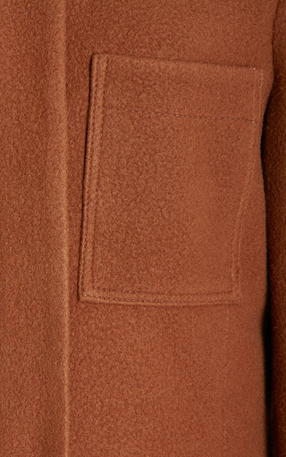 Teddy Wool-Blend Longline Coat展示图