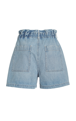 Naria Organic Cotton Denim Shorts展示图