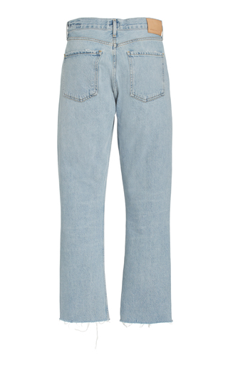 Charlotte Cropped Rigid High-Rise Straight Jeans展示图