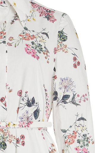 Marion Floral-Printed Cotton Midi Dress展示图