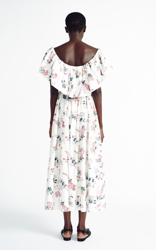 Jarvis Floral-Printed Cotton Maxi Dress展示图