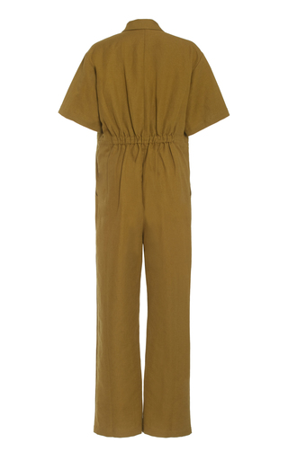 Kailyn Linen-Cotton Jumpsuit展示图