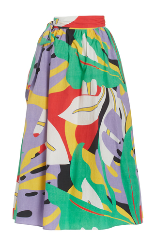 Katrine Printed Maxi Skirt展示图