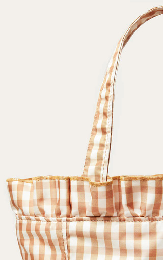 Claire Gingham Nylon Tote展示图