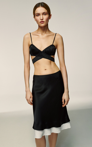 Gisele Cropped Knit Bra Top展示图