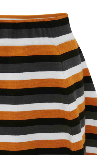 Striped Jersey Full Mini Skirt展示图