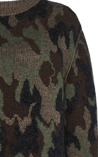 Camo Knit Midi Dress展示图