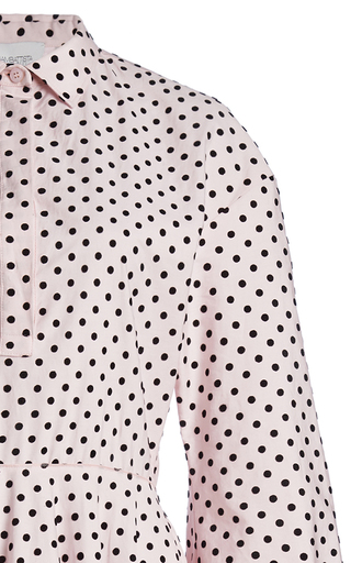 Polka Dot-Printed Cotton Dress展示图