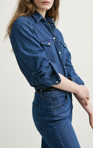 Martine Cotton Denim Shirt展示图