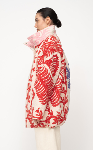 Henrietta Printed Quilted Cotton Jacket展示图