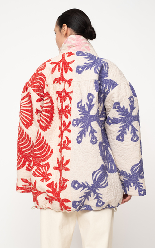 Henrietta Printed Quilted Cotton Jacket展示图