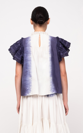 Everlyn Tie Dye Cotton Top展示图