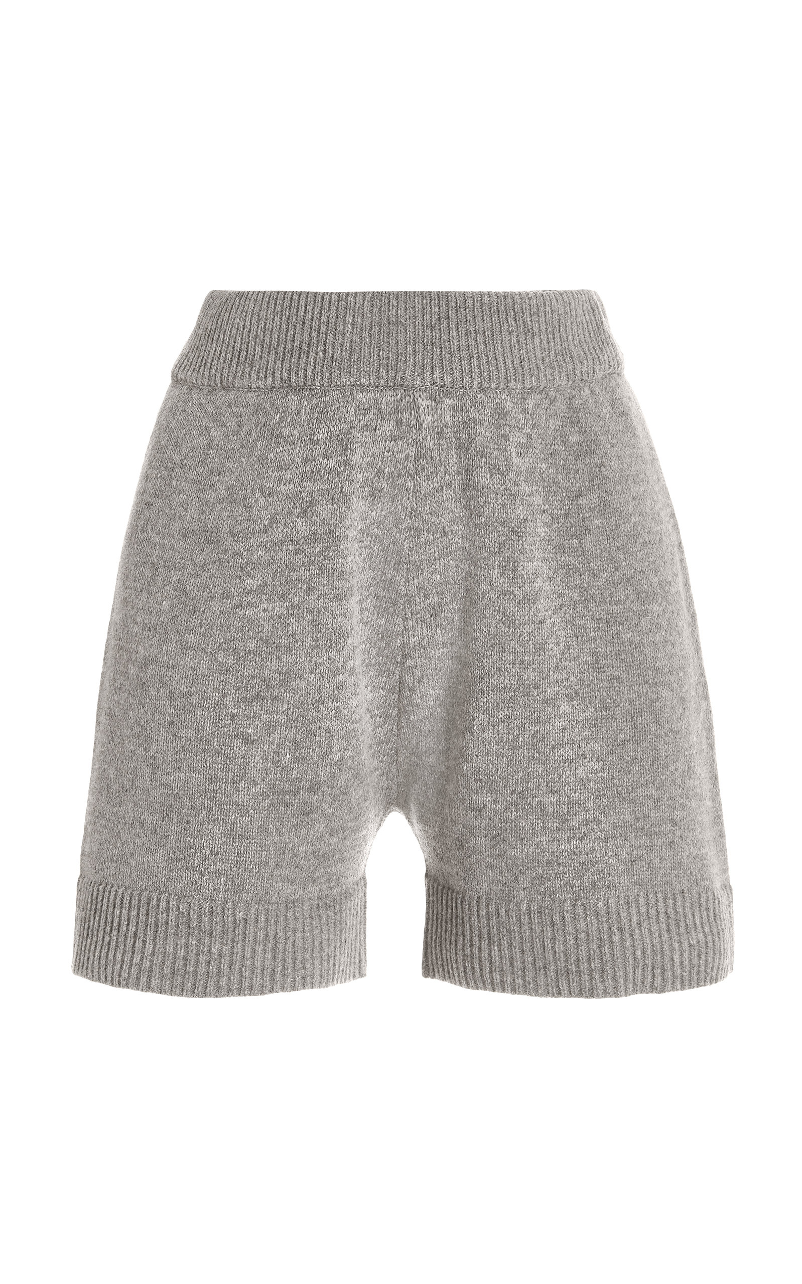 THE FRANKIE SHOP WOMEN'S JUNO WOOL-BLEND KNIT LOUNGE SHORTS