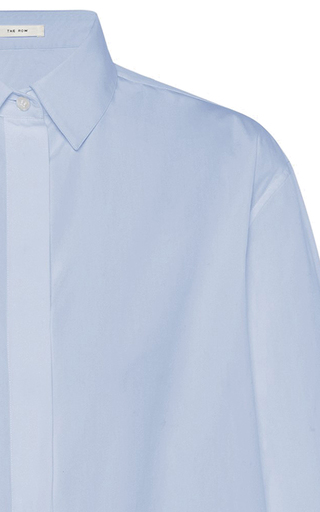 Elada Soft Cotton-Poplin Shirt展示图