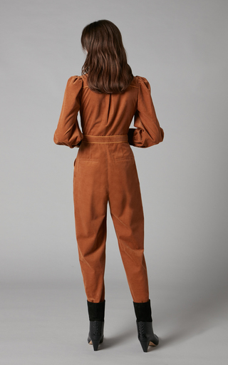 Genevieve Velvet Jumpsuit展示图