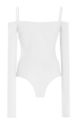 Haley Cutout Ponte Bodysuit展示图