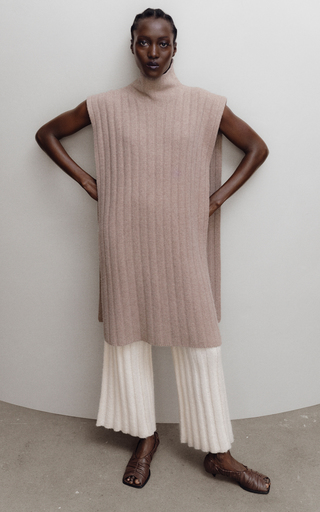 Amilah Ribbed Knit Pants展示图