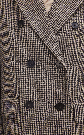 Maoulle Houndstooth Wool-Blend Blazer展示图