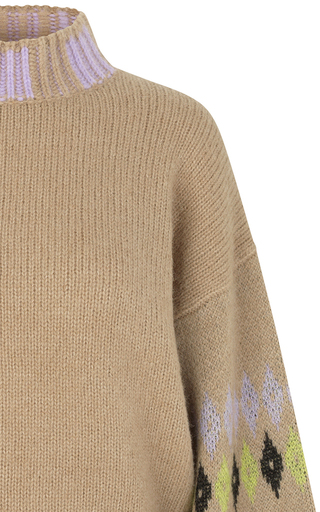 Adonis Printed Knit Sweater展示图