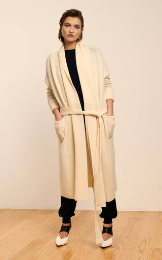 Bornand Longline Cashmere Cardigan展示图