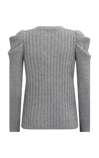 Wengen Cable-Knit Cashmere Sweater展示图