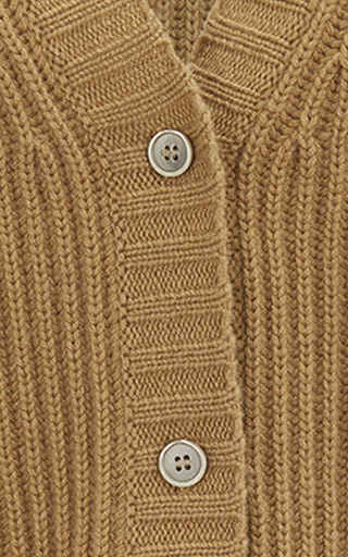 Champery Ribbed Cashmere-Wool Cardigan展示图