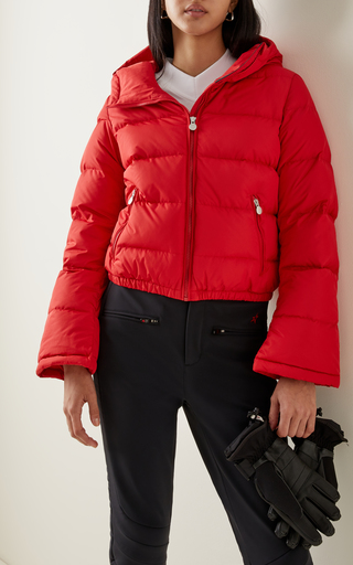 Polar Flare Hooded Down Ski Jacket展示图