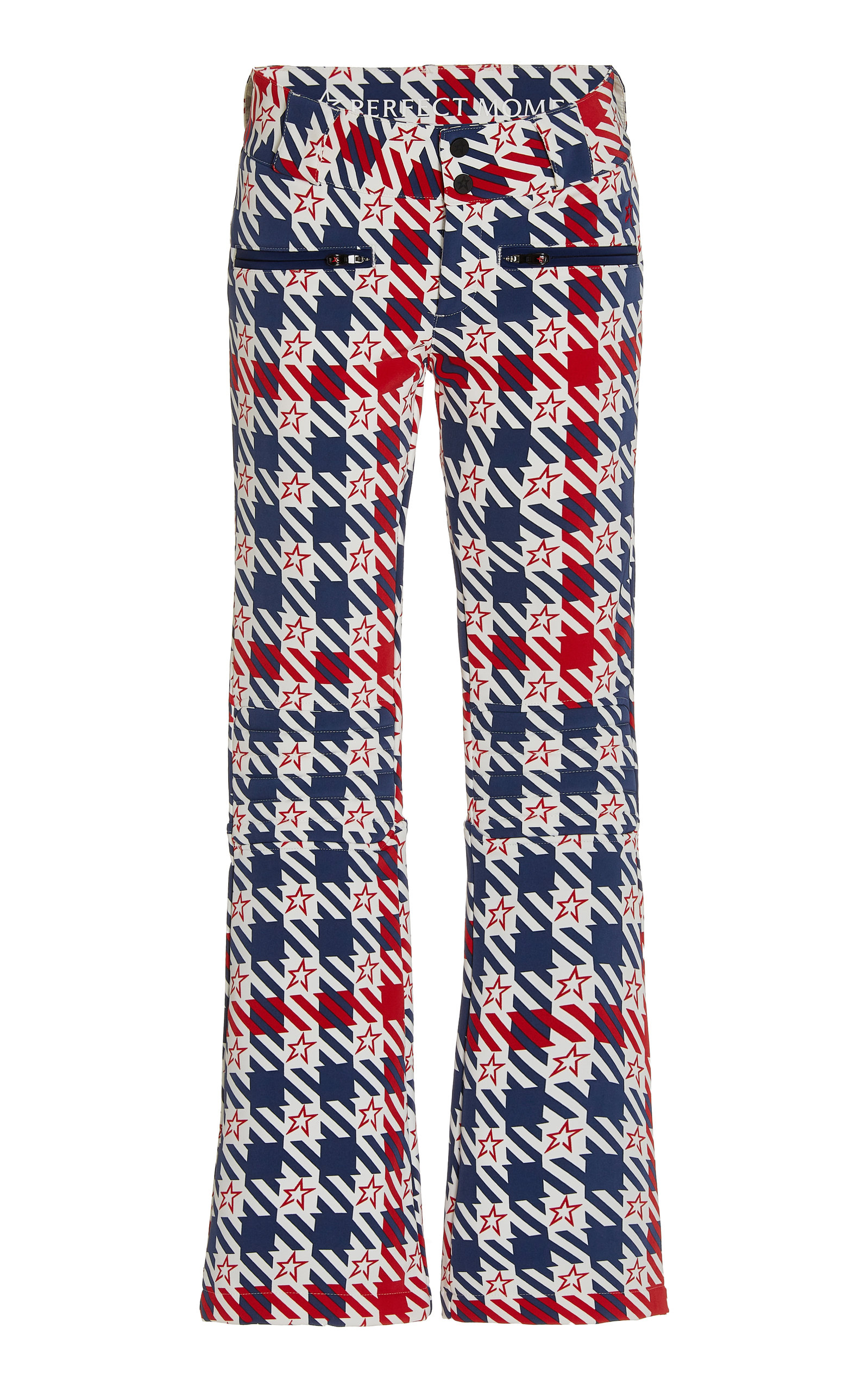 Perfect Moment Aurora Houndstooth Flared Trousers - Farfetch