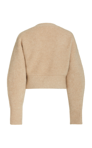 Tully Ribbed Knit Cropped Sweater展示图