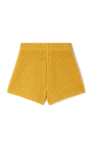 Pucon Ribbed Virgin Wool-Blend Shorts展示图