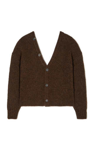 Illimani Ribbed-Knit Alpaca-Blend Cardigan展示图