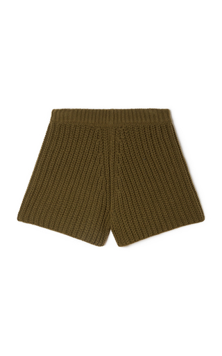 Pucon Ribbed Virgin Wool-Blend Shorts展示图