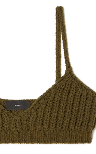 Pucon Ribbed-Knit Wool-Blend Bra展示图