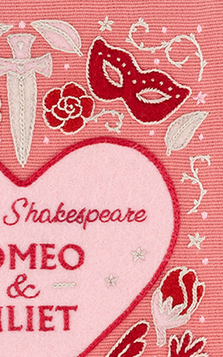 Romeo & Juliet Embroidered Book Clutch展示图