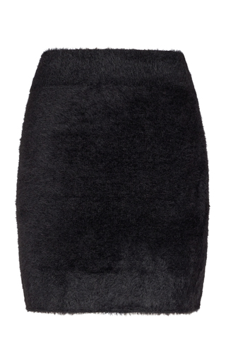 Kristinia Textured Knit Mini Skirt展示图