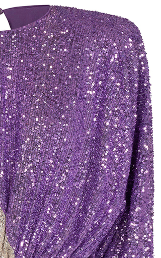 Billie Two-Tone Sequined Mini Dress展示图