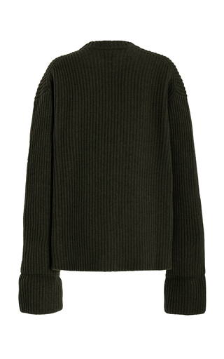 Ribbed-Knit Wool-Blend Pullover展示图