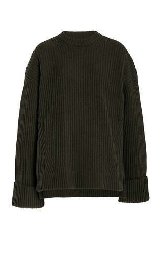 Ribbed-Knit Wool-Blend Pullover展示图