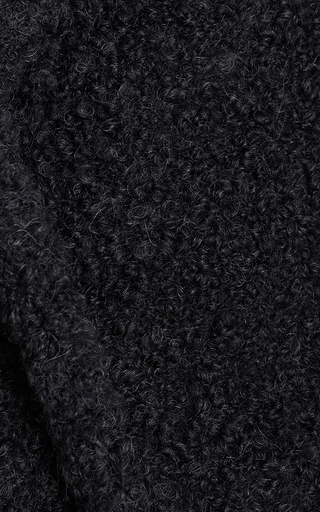 Boucle Wool-Blend Wrap Coat展示图