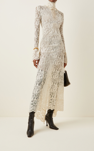 Stretch-Lace Maxi Dress展示图