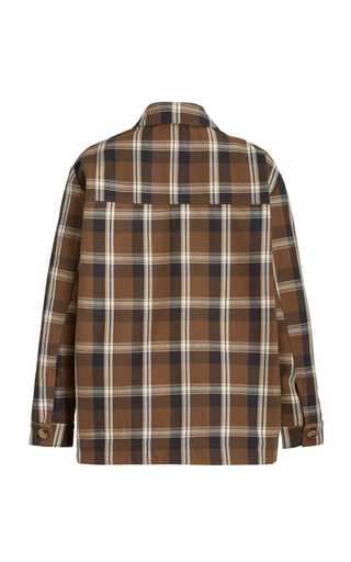 Felicity Plaid Cotton Jacket展示图