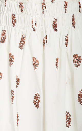 Gabriela Printed Cotton Midi Dress展示图