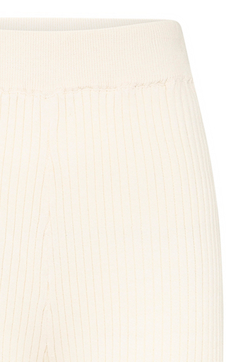 Jordon Ribbed Cotton Wide-Leg Pants展示图