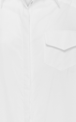 Gayle Button-Detailed Cotton Shirt Dress展示图